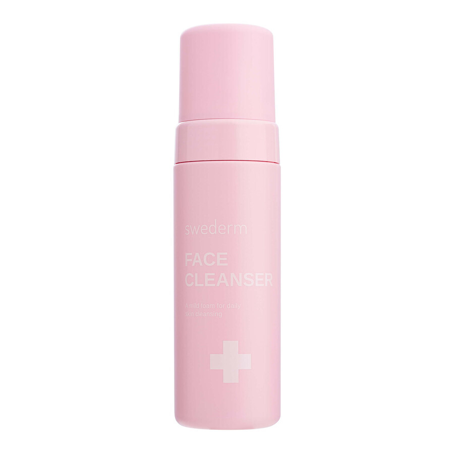 Swederm Detergente viso, detergente schiumogeno per il viso 150 ml