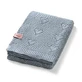 BabyOno Natural Bamboo, knitted blanket, bamboo, blue, 75 cm x 100 cm