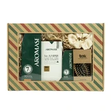 Aromase Anti-Sensitive Kit for dry and sensitive scalp, shampoo 400 ml + shampoo 260 ml + spray 40 ml + brush + eraser
