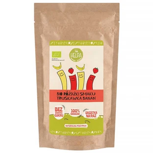 Helpa Bio Baguettes d'arôme, fraises et bananes, 20 g