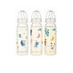 Bottle with standard neck, M nipple, 240ml, Baby nova