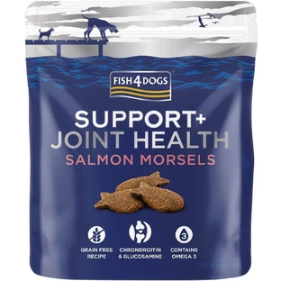 Fish4Dogs Golosinas para la salud articular con trocitos de salmón 225 g