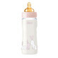 Biber&#243;n con tetina de goma y flujo regulable, Original Touch, beb&#233; ni&#241;a, 330ml, +4 meses, Chicco