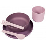Bo Jungle Tafelset, roze 5-delig Bo Jungle Tafelset, roze 5-delig