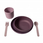 Bo Jungle Tafelset, roze 5-delig Bo Jungle Tafelset, roze 5-delig