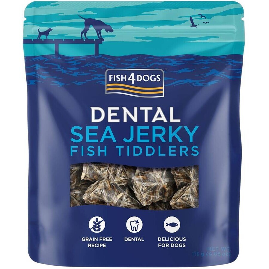 Fish4Dogs Dental treats for dogs sea fish for dogs - fish 115 g