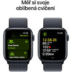 Apple Watch SE GPS 40mm Middernacht aluminium behuizing met Sport Ink-lus Apple Watch SE GPS 40mm Middernacht aluminium behuizing met Sport Ink-lus