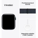 Apple Watch SE GPS GPS 40mm Midnight Aluminum Case with Sport Ink Buckle
