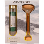 Accentra Coffret spa d'hiver, rouleaux de massage en bois