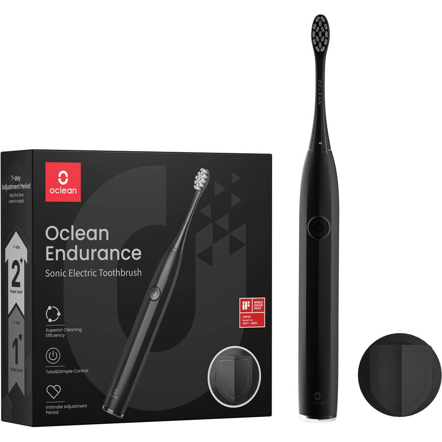 Brosse à dents sonique Oclean Endurance, noire