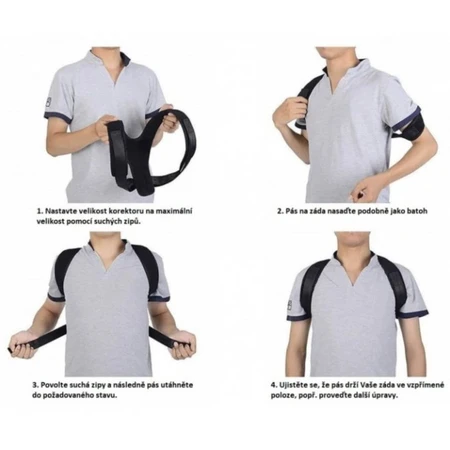 Modom Corrector for vertical posture SJH 121B size. L/XL 1 pcs