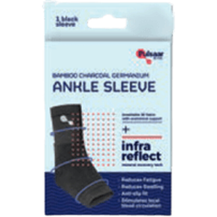 Pulsaar Active Ankle Bandage con carbone di bambù e germanio L (45 - 47 EU)