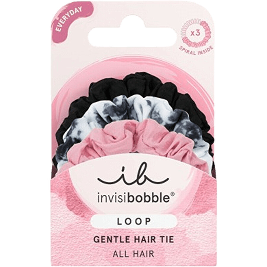 Invisibobble Loop Be Gentle hair elastic 3 pieces