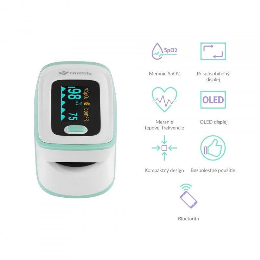 TrueLife Oximeter X5 BT Bluetooth Pulse Oximeter
