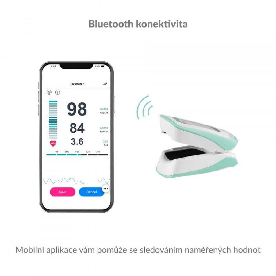 TrueLife Oximeter X5 BT Bluetooth Pulse Oximeter