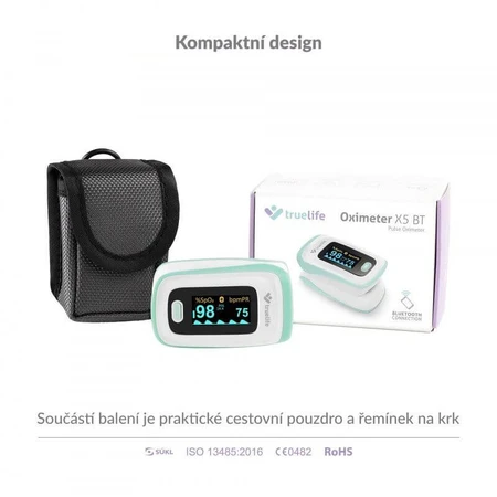 TrueLife Oximeter X5 BT Bluetooth Pulse Oximeter