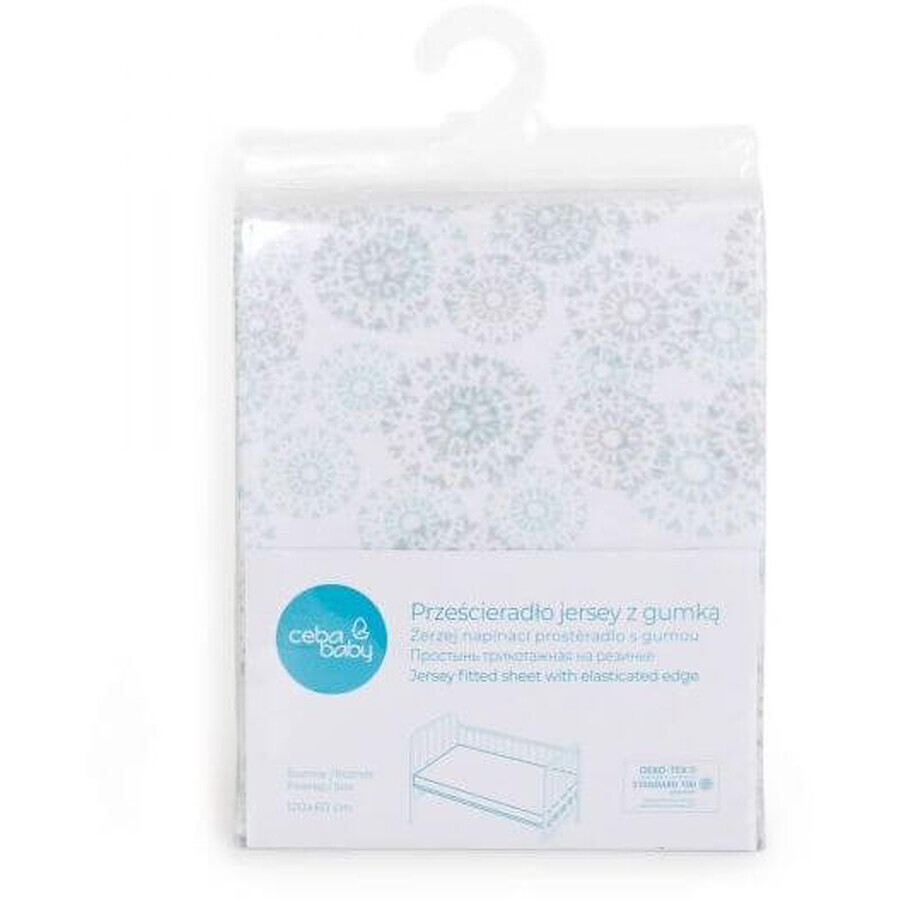 Ceba Baby Sheet tifon stretch cu elastic Dandy 120 x 60 cm