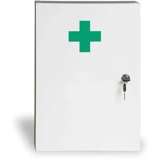 Gran hacha colgante de farmacia de madera blanca