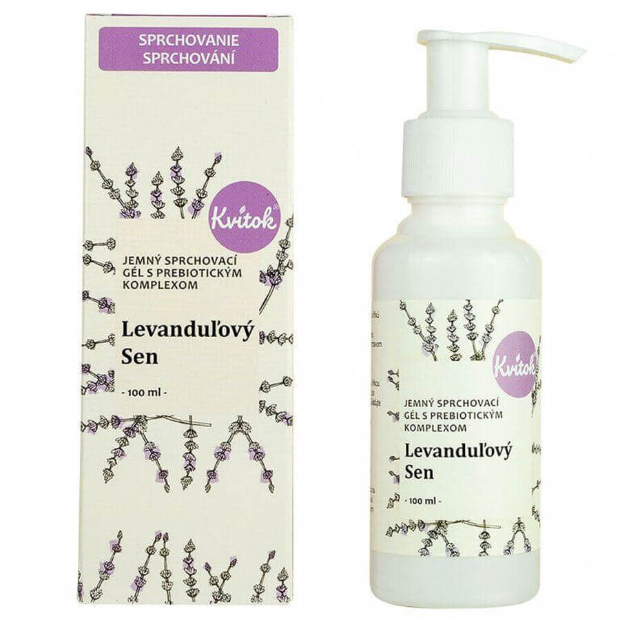 Kvitok Gel doccia delicato con complesso prebiotico - Lavender Dream 100 ml