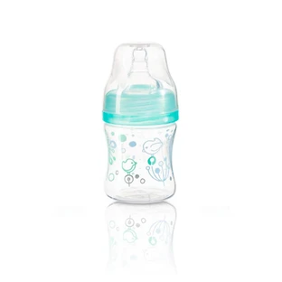 Botella de plástico con cuello ancho, 120 ml, Babyono