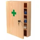 Big axe hanging wooden medicine cabinet