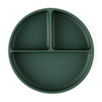 Petite&Mars Take&Match Misty Green 6m+ plato redondo para compartir de silicona Petite&Mars Take&Match Misty Green 6m+ plato redondo para compartir de silicona