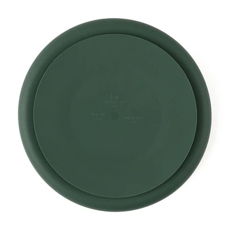 Petite&Mars Take&Match Misty Green 6m+ runder Silikon-Teilungsteller