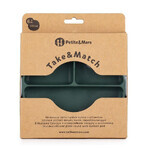 Petite&Mars Take&Match Misty Green 6m+ plato redondo para compartir de silicona Petite&Mars Take&Match Misty Green 6m+ plato redondo para compartir de silicona