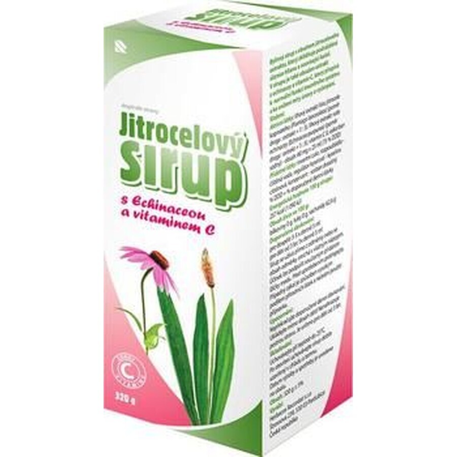 Herbacos Plantain syrup with Echinacea and vitamin C 320 g