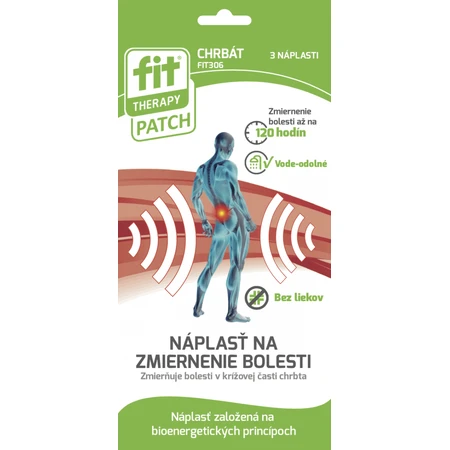 FIT Patch therapy Back patch 3 pieces