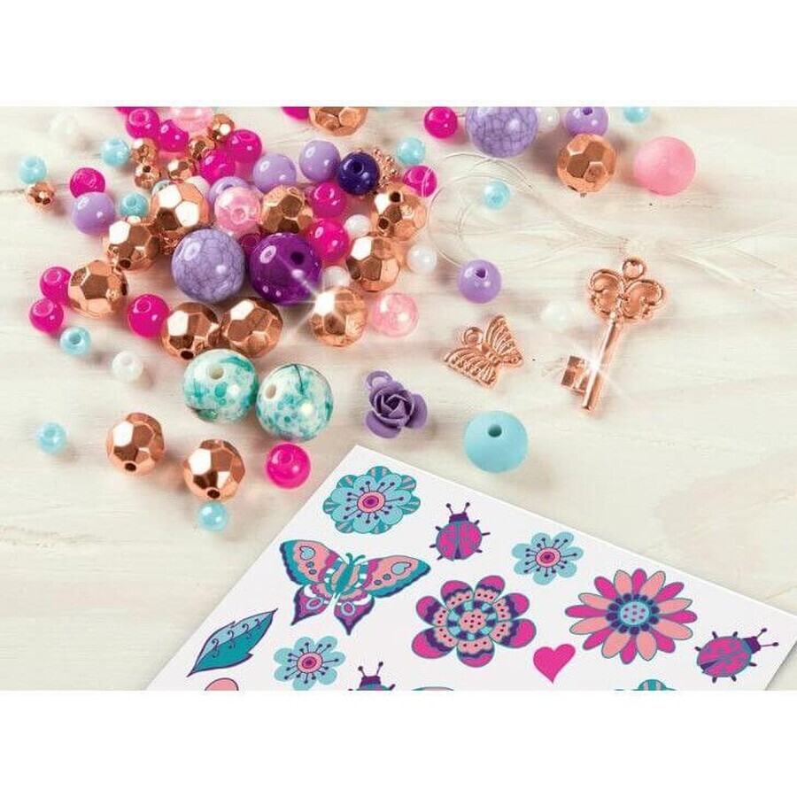 Make it Real Bracelets and tattoos, flowers