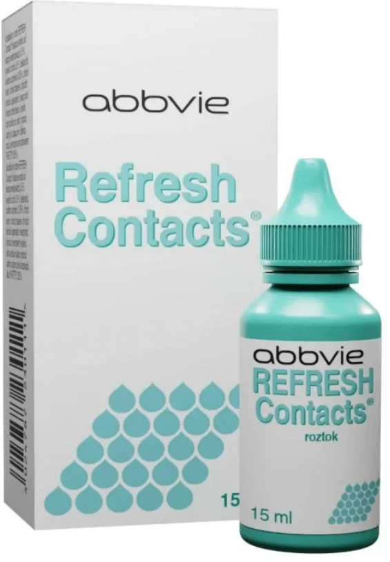 Abbvie Refresh Contacts eye drops 15 ml