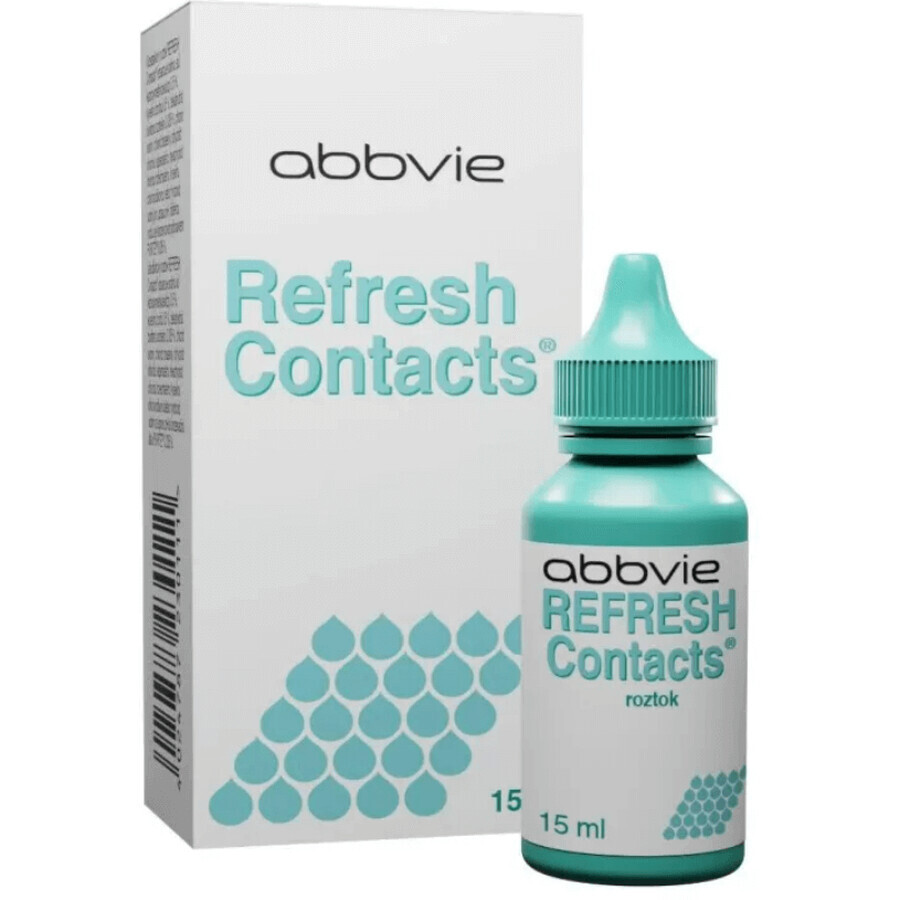 Abbvie Refresh Contacts gouttes pour les yeux 15 ml