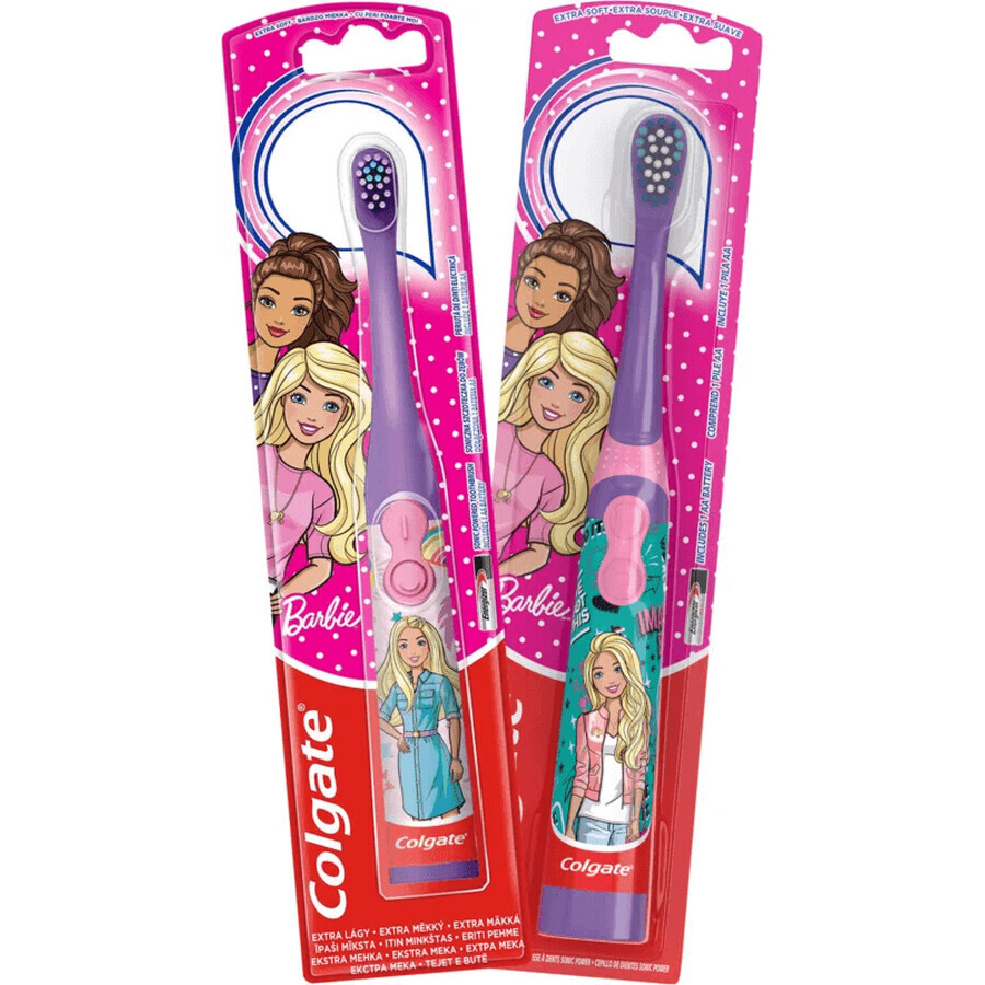 Brosse à dents Colgate Kids Barbie Sonic avec pile Colgate Kids Barbie Sonic