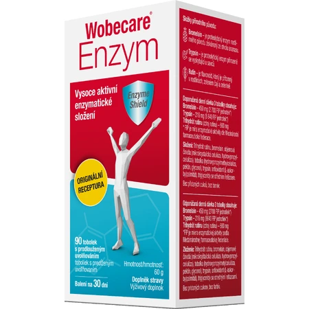 Wobecare Enzyme 90 cápsulas