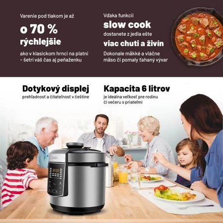 Lauben Multi Cooker 18SB Czech Edition Multifunctional pressure cooker