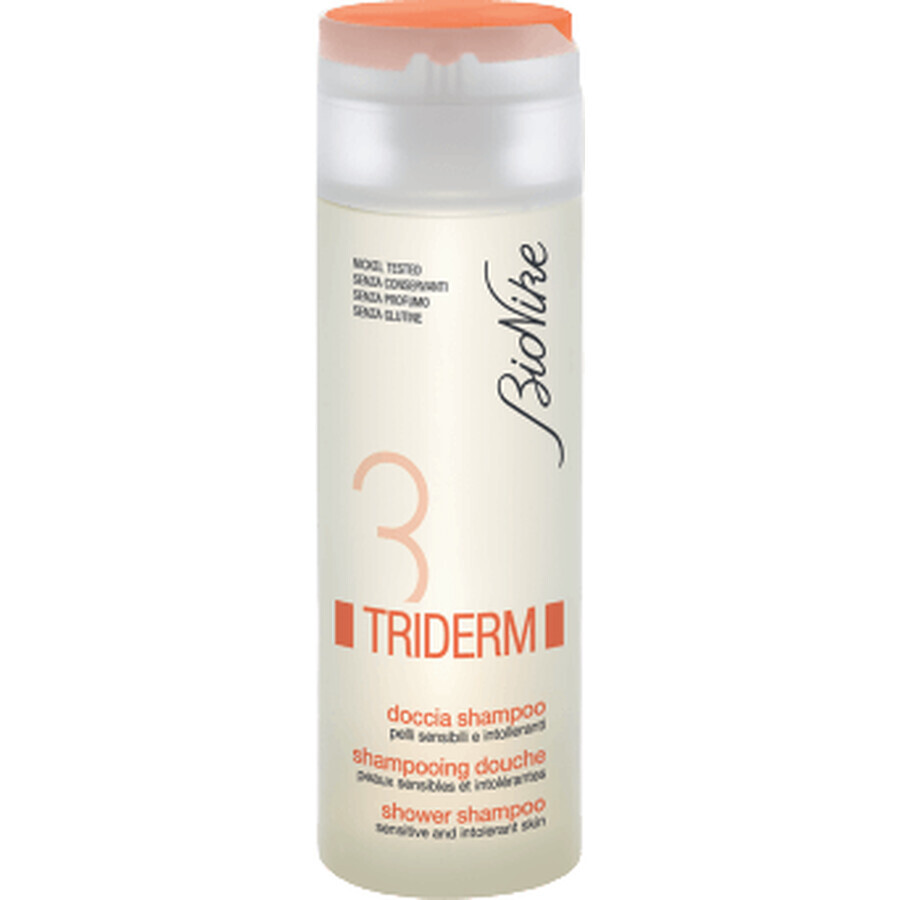 Bionike Triderm shower shampoo for body and hair 200 ml