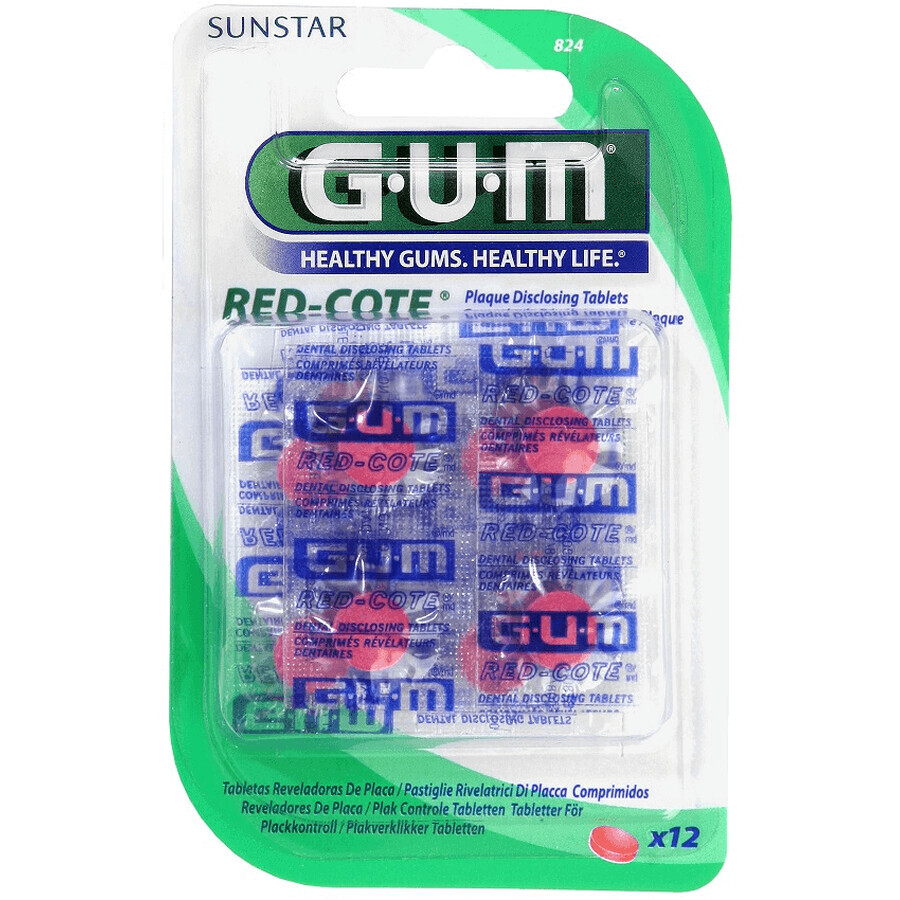 Comprar Comprimidos Indicadores de Placa Gum Red Odds 12 uds. Comprimidos Indicadores de Placa Gum Red Odds 12 uds.