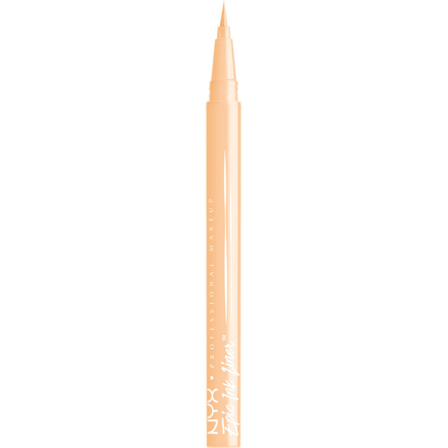 NYX Professional Makeup Epic Ink Liner, delineador de ojos resistente al agua - Marshmallow