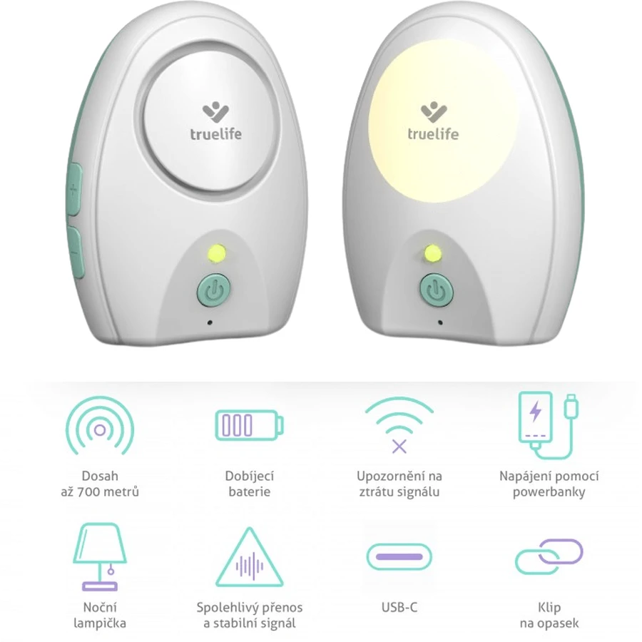 TrueLife NannyTone VM Pocket Pañal Audio digital