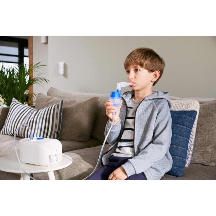 Inhalator cu compresor total Omron C102 cu duș nazal