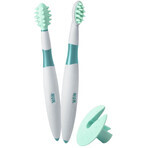 Nuk Toothbrush and massage brush 2 pcs