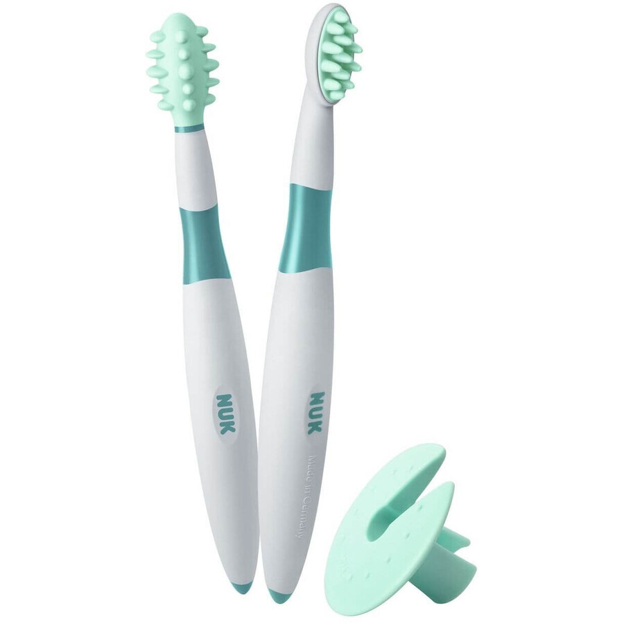 Nuk Toothbrush and massage brush 2 pcs