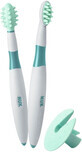 Nuk Brosse &#224; dents et brosse de massage 2 pcs