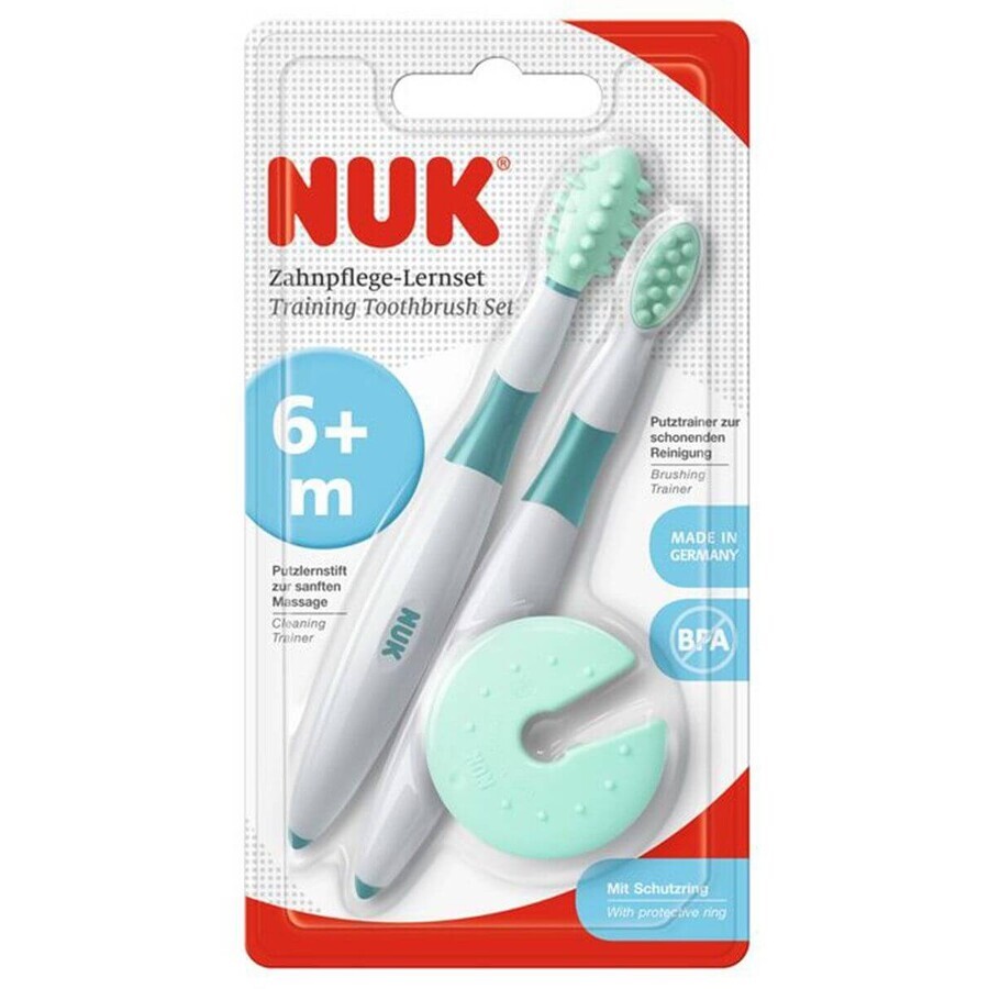 Nuk Toothbrush and massage brush 2 pcs