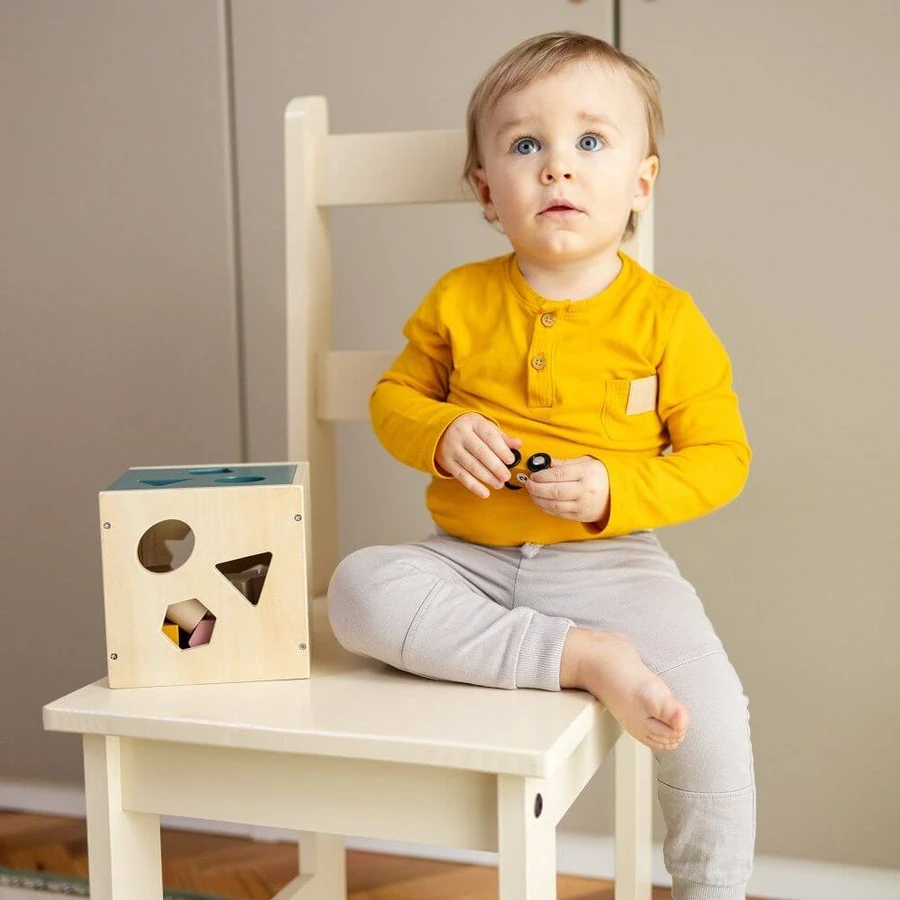 Petite&Mars Juguete Clasificador de Madera - Gravity Wood of Mars 12m+