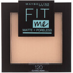 Maybelline New York Fit Me Puder 120 Klassisch Elfenbein 9 g Maybelline New York Fit Me Puder 120 Klassisch Elfenbein 9 g