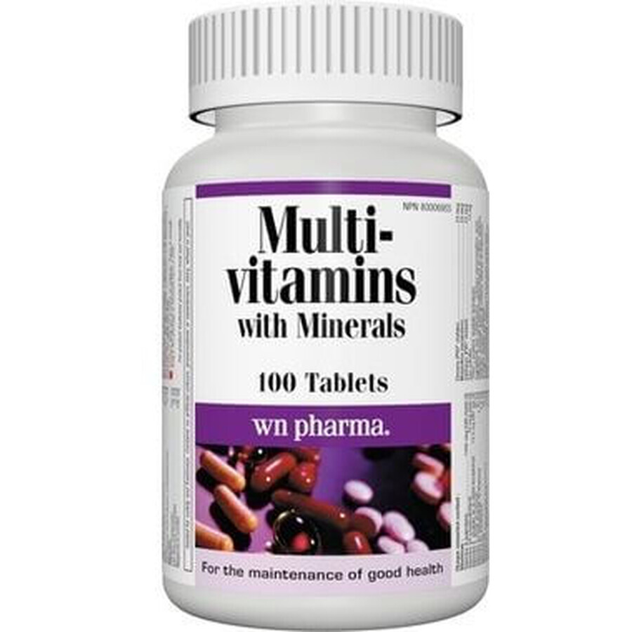 Webber Naturals Multi Vitamina con Minerali 100tbl. 100 compresse