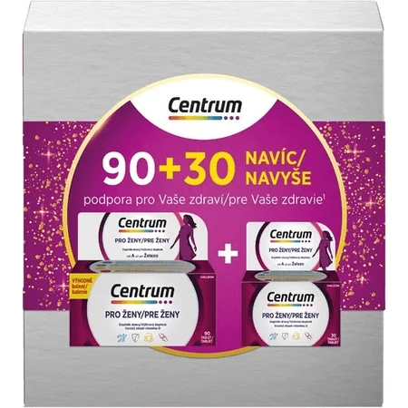 Centrum Multivitamin for women pack de regalo 120 comprimidos