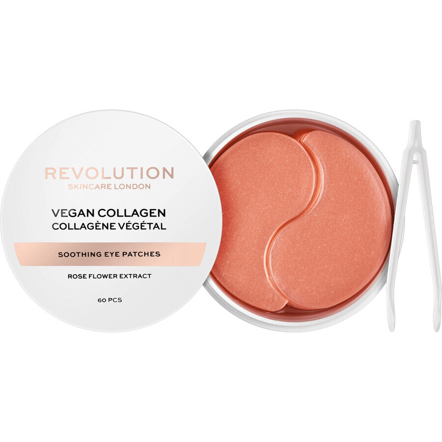 Revolution eye pads with rose extract 60 pieces